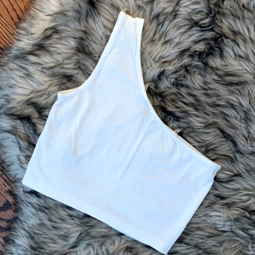 ASOS One Shoulder Crop Top
